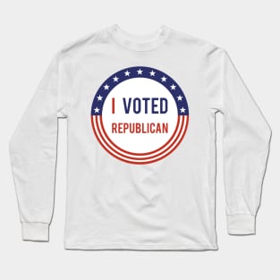 I Voted Republican Long Sleeve T-Shirt